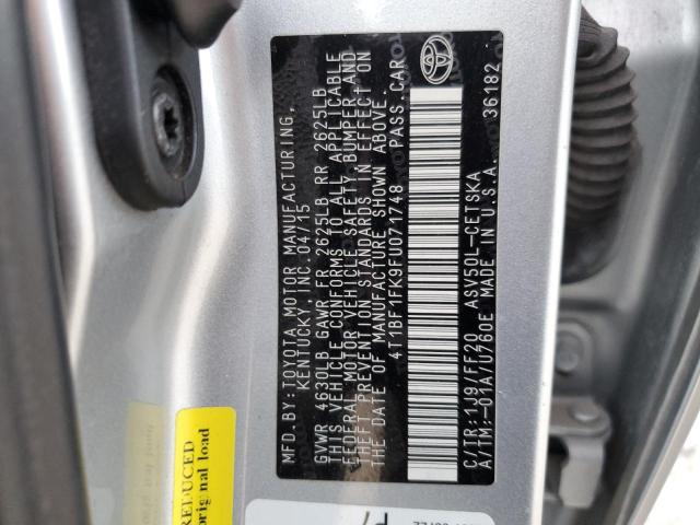 4T1BF1FK9FU071748 Toyota CAMRY LE