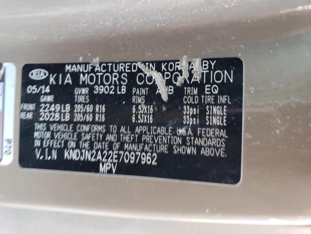 KNDJN2A22E7097962 KIA SOUL