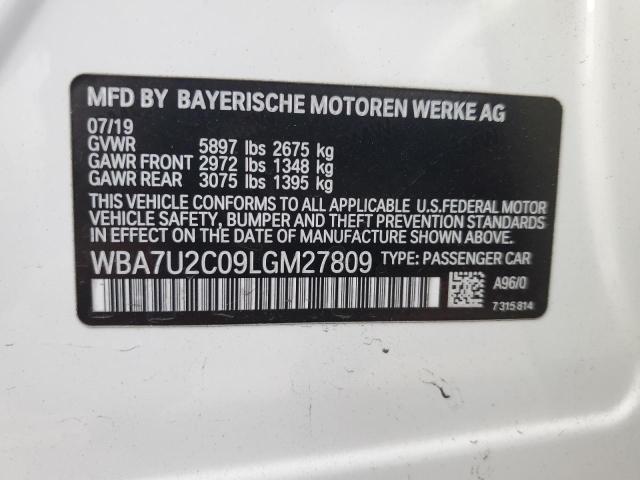WBA7U2C09LGM27809 BMW 750 Xi