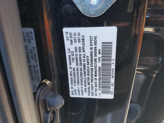 7FARW2H96JE022659 Honda Cr-v Touring