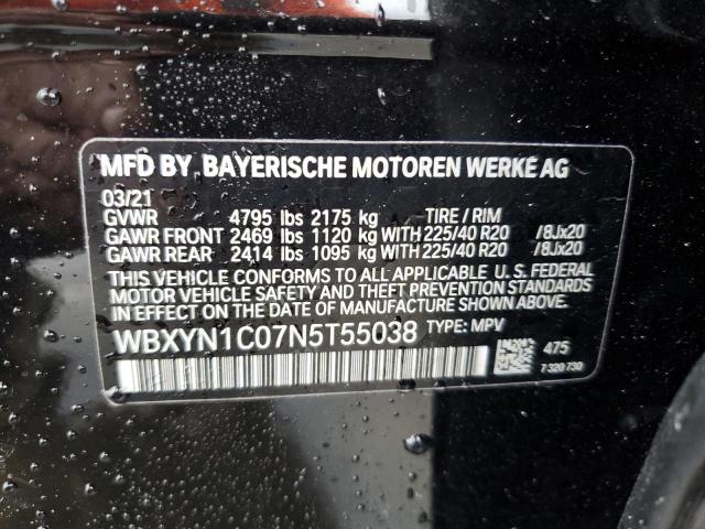 WBXYN1C07N5T55038 BMW X2 M35i