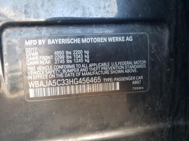 WBAJA5C33HG456465 BMW 530 I
