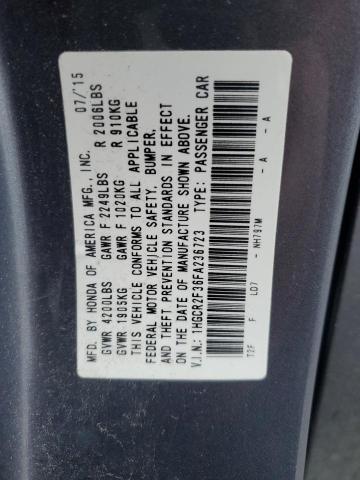1HGCR2F36FA236723 Honda ACCORD LX