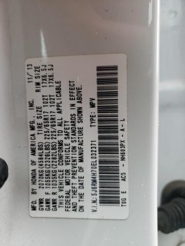 5J6RM4H70EL032371 Honda CR-V EXL