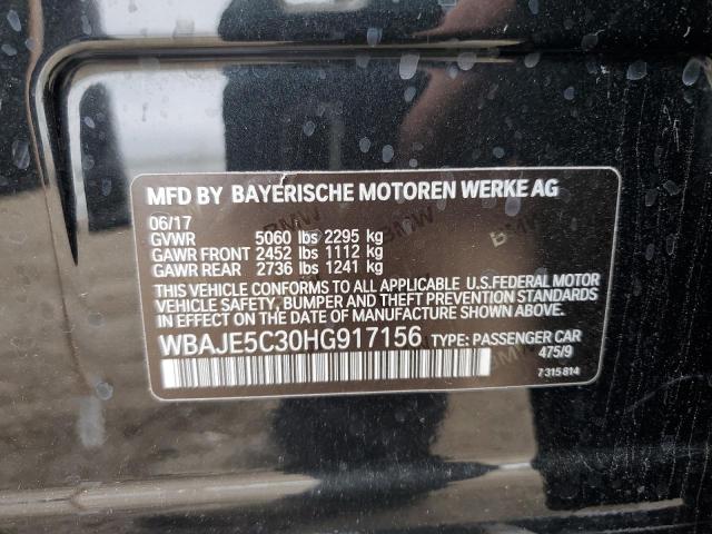 WBAJE5C30HG917156 BMW 540 I