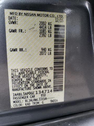 1N4BL3AP0GC134714 Nissan Altima 3.5sl