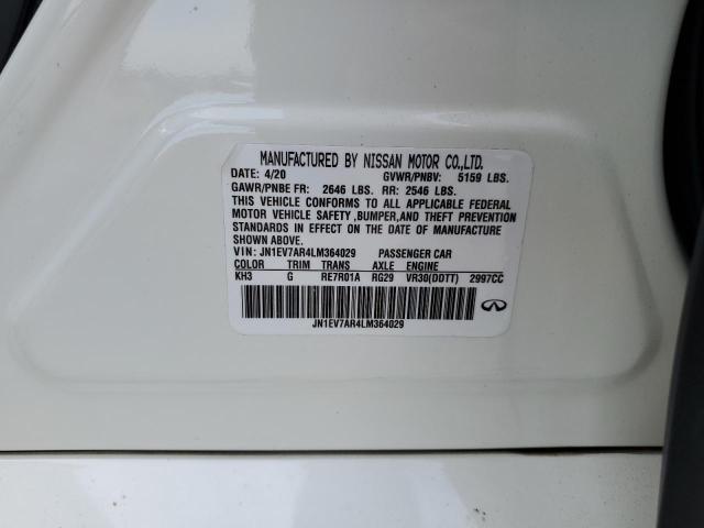 JN1EV7AR6KM594413 Infiniti Q50 LUXE