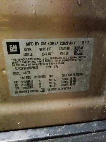 KL4CJESB3JB525625 Buick Encore Preferred
