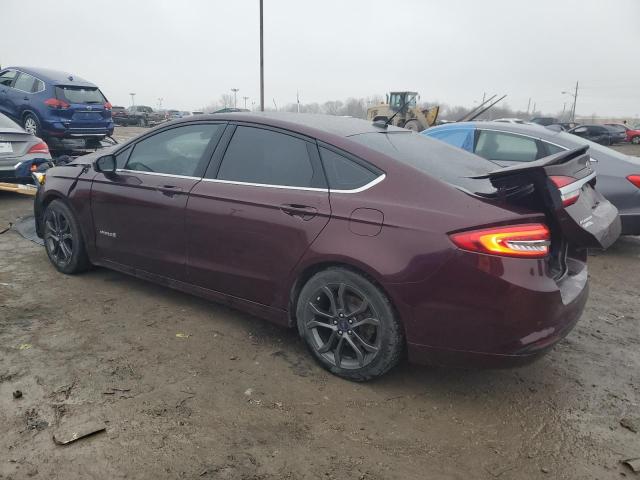 3FA6P0LU3JR119687 Ford Fusion Se Hybrid