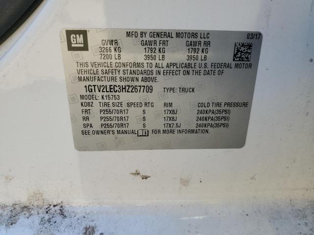 1GTV2LEC3HZ267709 GMC Sierra K1500