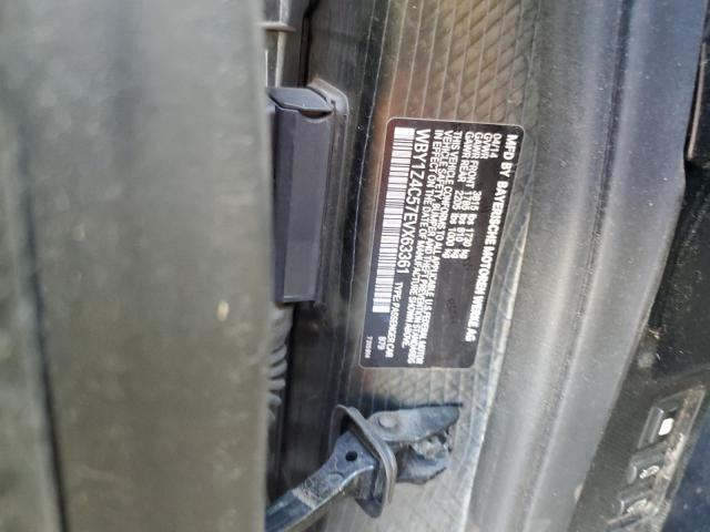 WBY1Z4C57EVX63361 BMW I3 REX