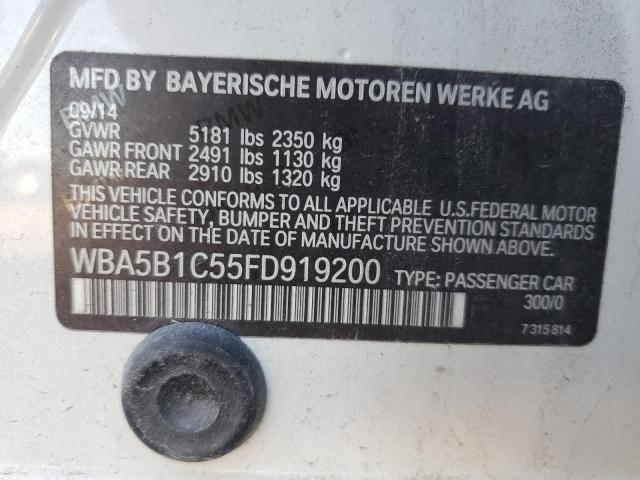 WBA5B1C55FD919200 BMW 535 I
