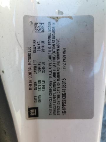 1G4PP5SK8G4108015 Buick Verano