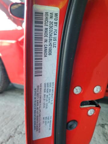 2C3CDZAG8LH210836 Dodge Challenger Sxt