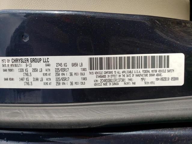 2C4RDGBG1ER137301 Dodge Grand Caravan Se
