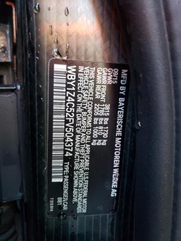 WBY1Z4C52FV504374 BMW I3 REX