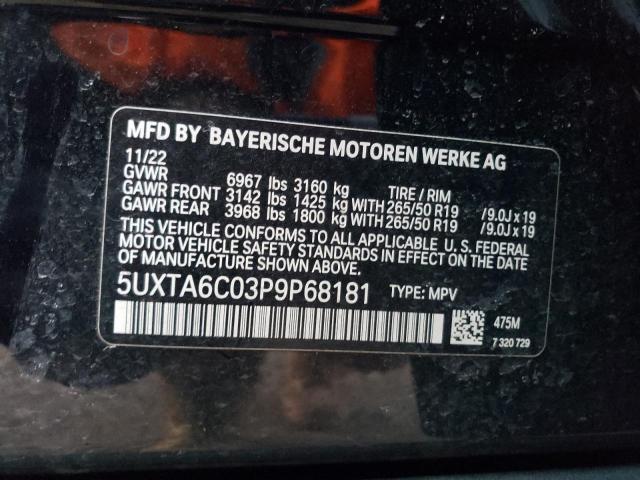 5UXTA6C03P9P68181 BMW X5 Xdrive45e