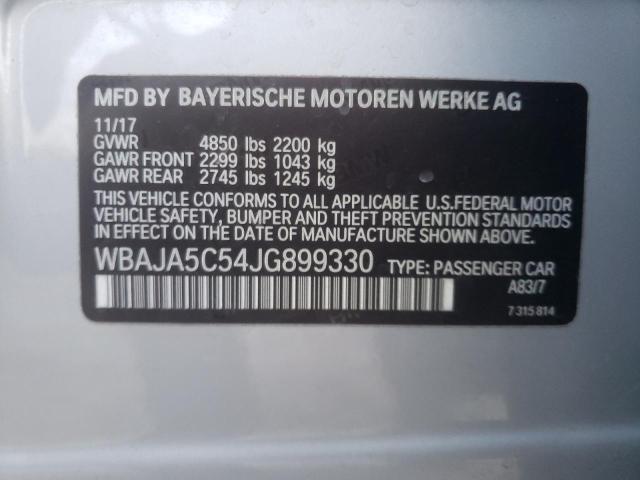 WBAJA5C54JG899330 BMW 530 I