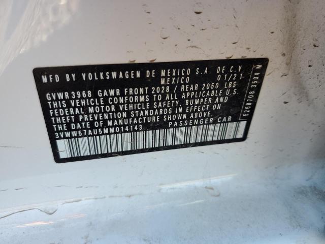 3VWW57AU5MM014143 Volkswagen GOLF
