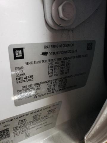 3GTU9FED9MG221278 GMC Sierra K1500 Denali