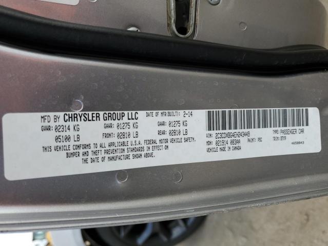 2C3CDXBG4EH243449 Dodge Charger Se