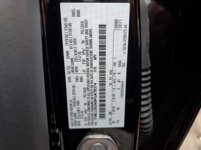 1FMCU0GN9PUA78374 Ford Escape Active