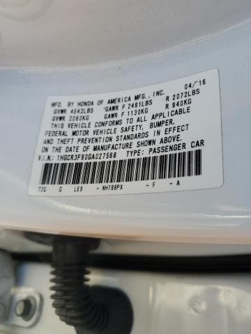 1HGCR3F90GA027568 Honda Accord Touring
