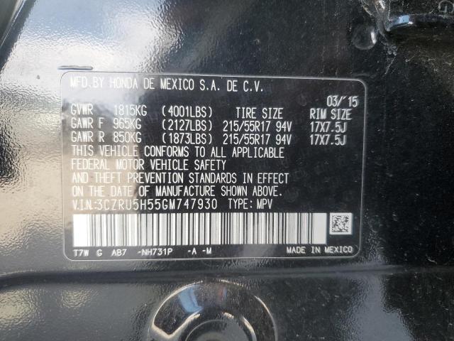 3CZRU5H55GM747930 Honda HR-V EX