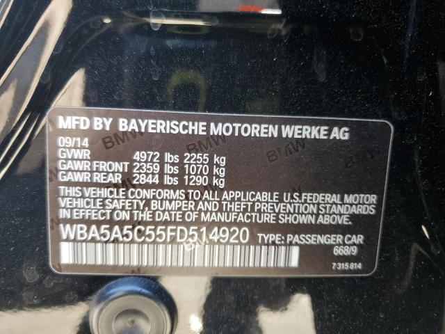 WBA5A5C55FD514920 BMW 528 I