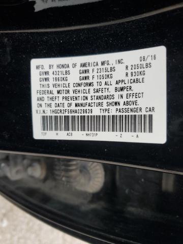 1HGCR2F56HA029639 Honda Accord Sport