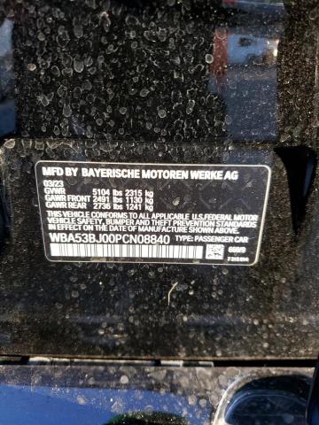 WBA53BJ00PCN08840 BMW 540 I