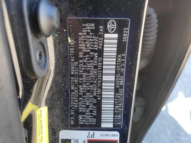4T1BF1FK3GU210810 Toyota CAMRY LE