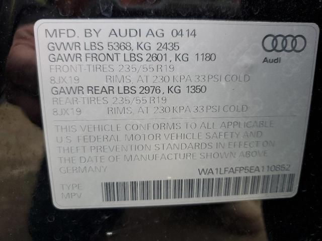 WA1LFAFP5EA110852 Audi Q5 Premium Plus