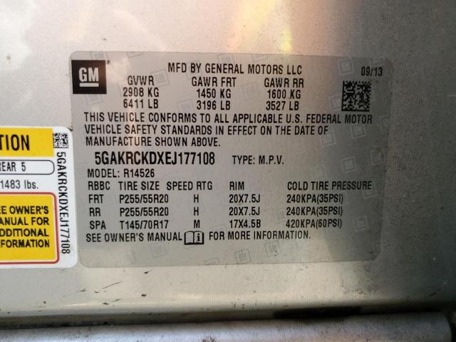 5GAKRCKDXEJ177108 Buick Enclave