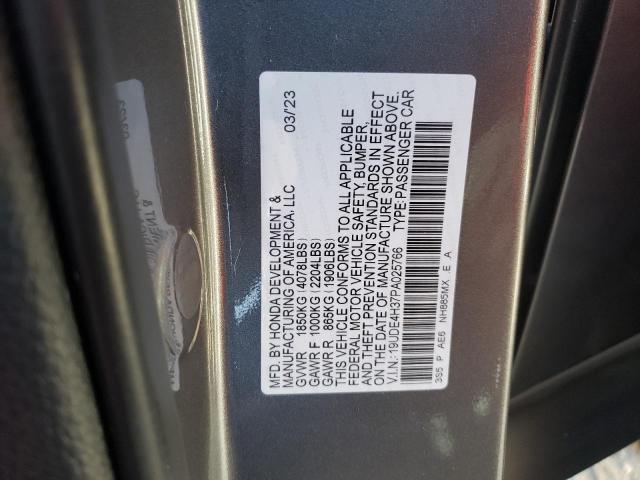 19UDE4H37PA025766 Acura Integra A-spec