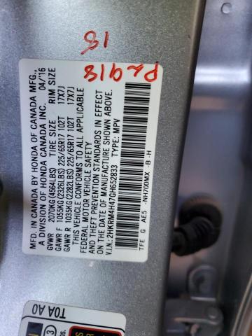 2HKRM4H47GH652833 Honda CR-V SE