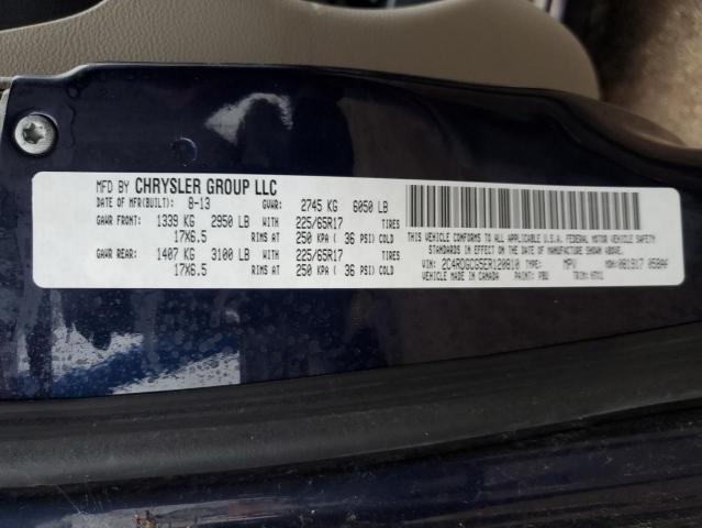 2C4RDGCG5ER120810 Dodge Grand Caravan Sxt