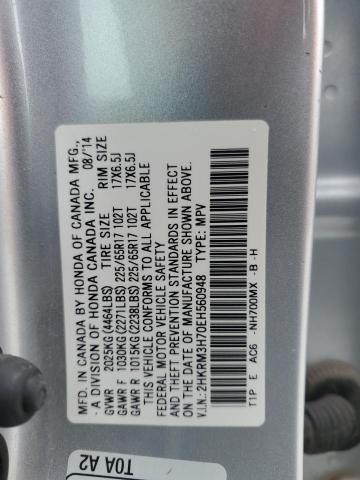 2HKRM3H70EH560948 Honda CR-V EXL
