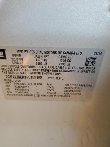 2GKALMEK1F6169168 GMC Terrain Sle