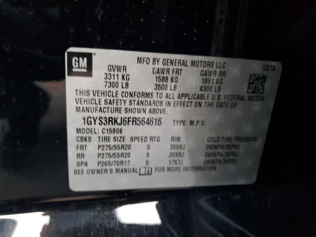 1GYS3RKJ6FR564616 Cadillac ESCALADE ESV