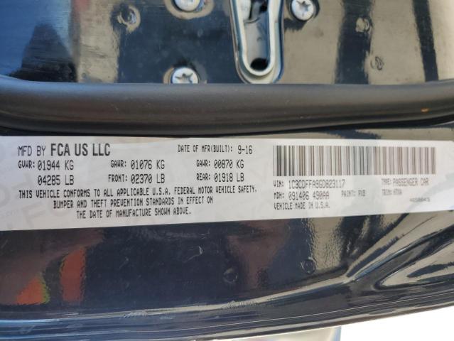 1C3CDFFA9GD823117 Dodge Dart Sxt Sport