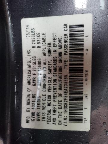1HGCR2F54EA235585 Honda Accord Sport