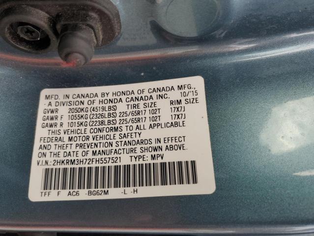 2HKRM3H72FH557521 Honda CR-V EXL