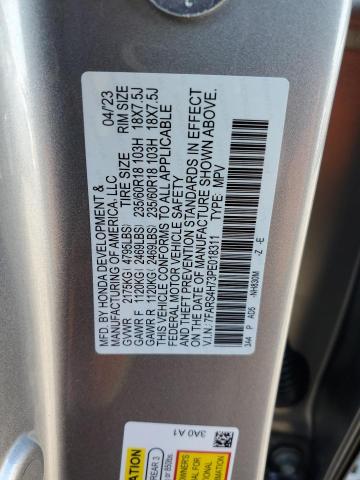 7FARS4H73PE018311 Honda CR-V EXL