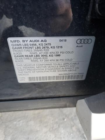 WA1BNAFY7J2179893 Audi Q5 Premium Plus