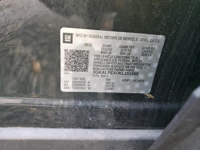 3GKALPEX0KL151568 GMC Terrain Slt