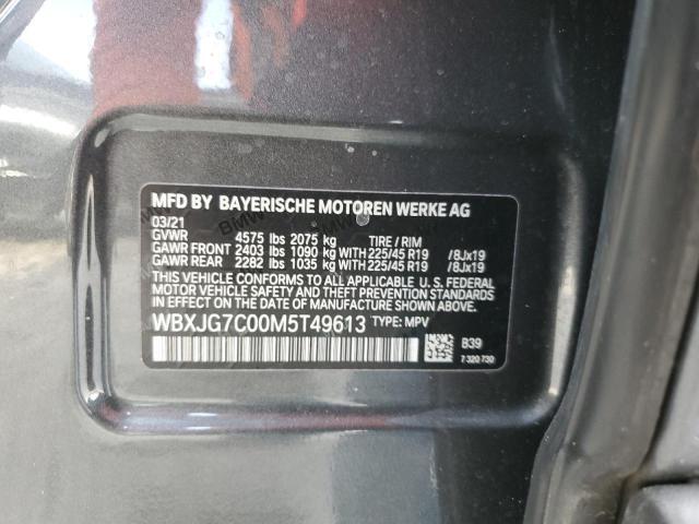 WBXJG7C00M5T49613 BMW X1 Sdrive28i