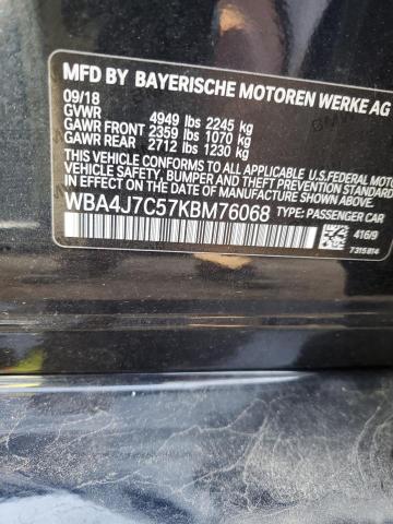 WBA4J7C57KBM76068 BMW 440xi Gran Coupe