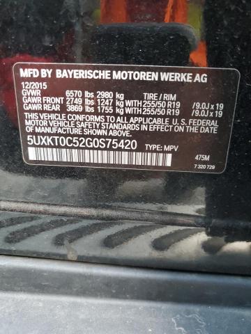 5UXKT0C52G0S75420 BMW X5 Xdr40e