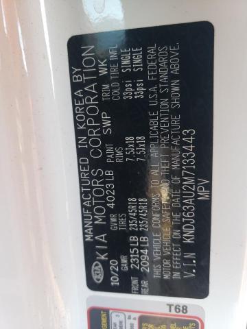 KNDJ63AU2M7133443 KIA Soul Gt Line